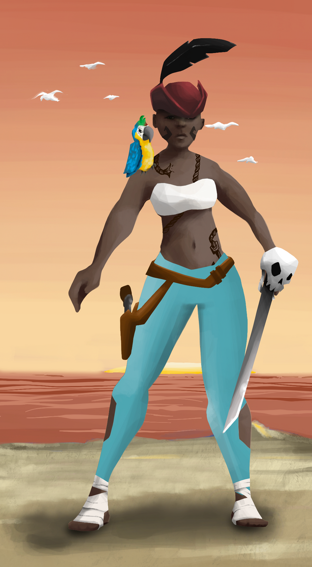 AlgoSeas Pirate #22480 NFT on Algorand