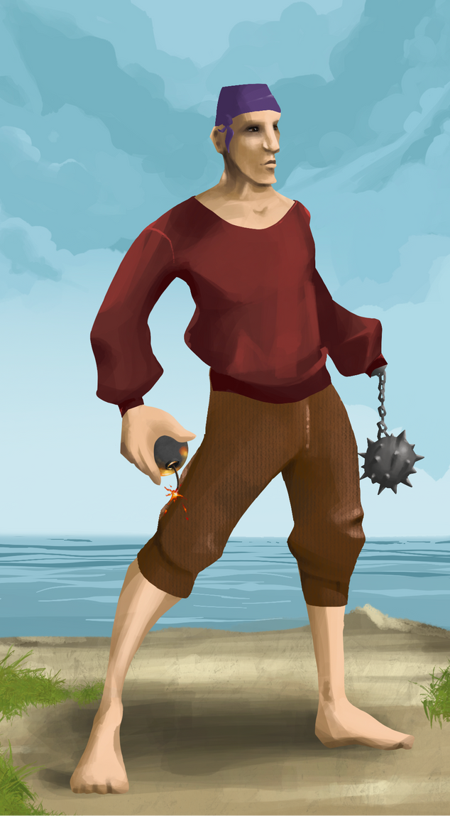 AlgoSeas Pirate #22487 NFT on Algorand