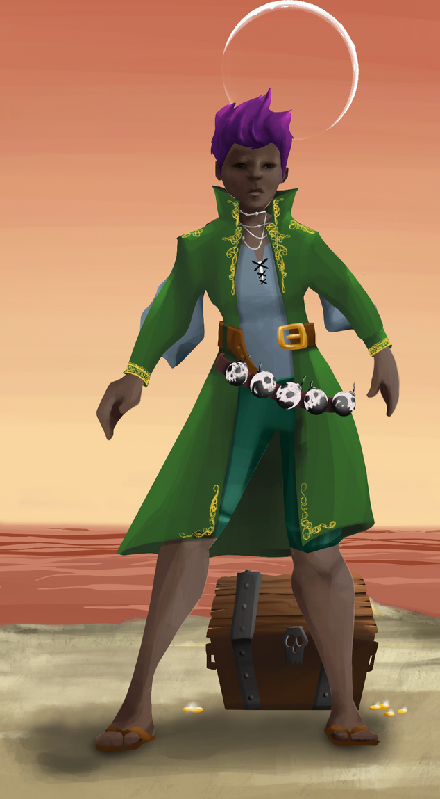 AlgoSeas Pirate #22502 NFT on Algorand