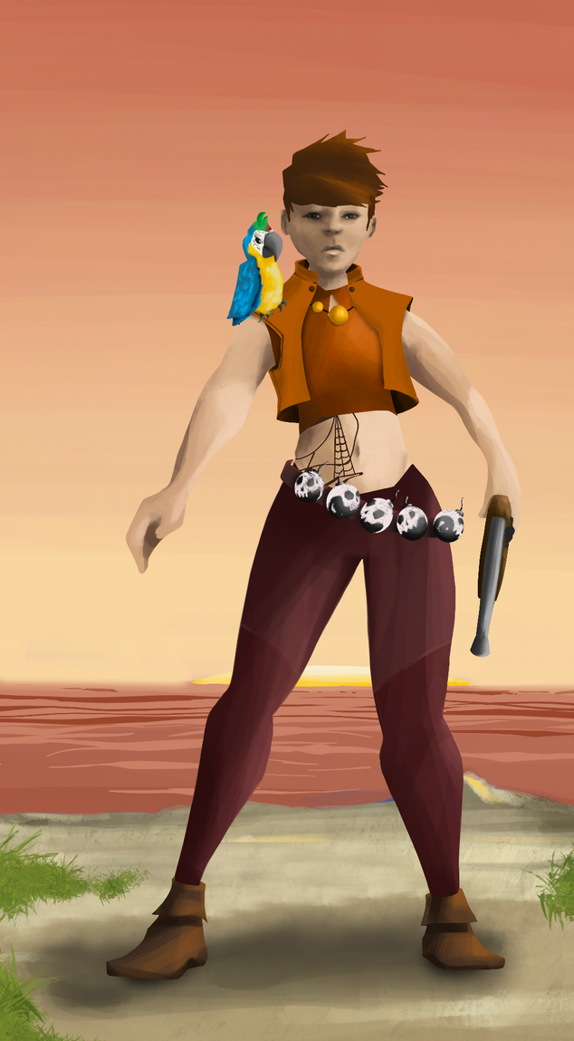 AlgoSeas Pirate #22505 NFT on Algorand