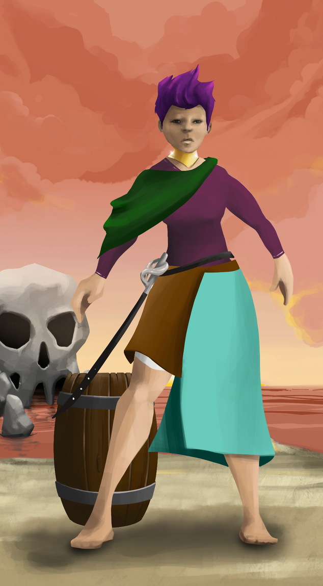 AlgoSeas Pirate #22509 NFT on Algorand