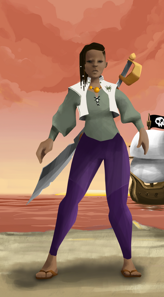 AlgoSeas Pirate #22541 NFT on Algorand