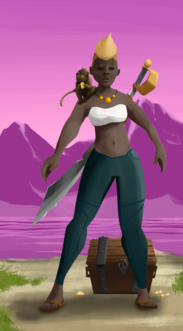 AlgoSeas Pirate #22562 NFT on Algorand