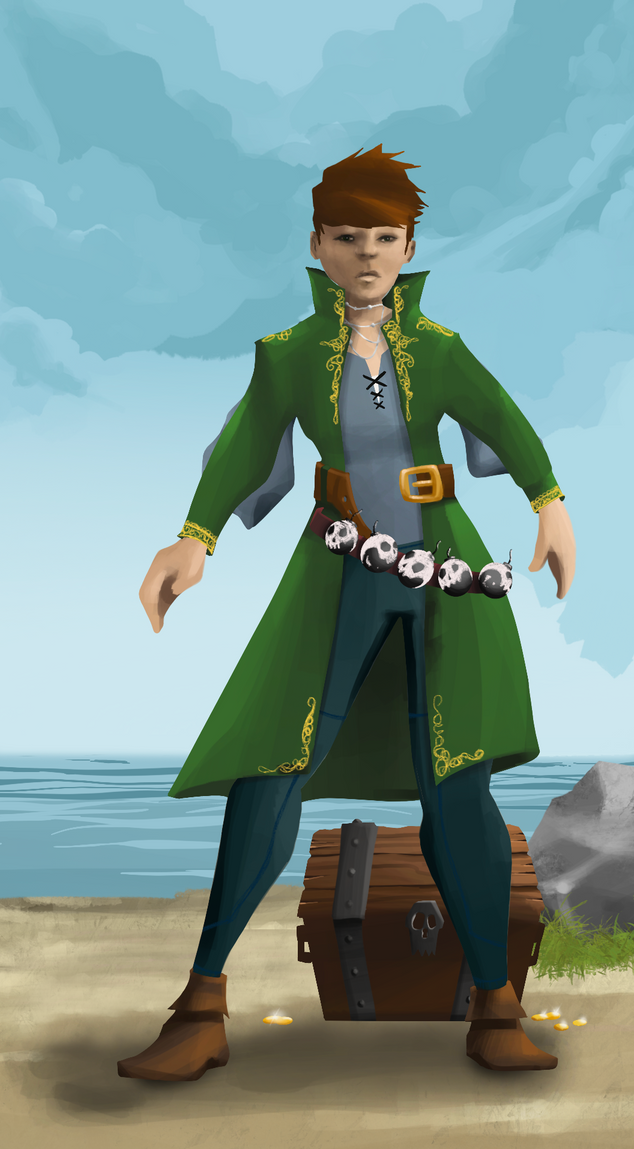 AlgoSeas Pirate #22565 NFT on Algorand