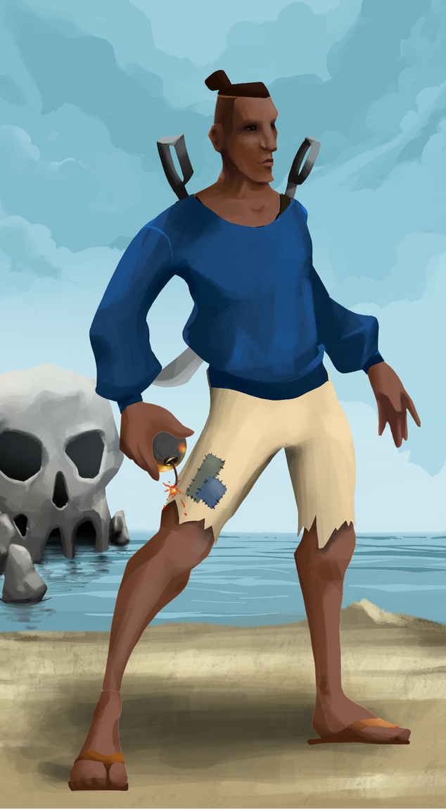 AlgoSeas Pirate #22585 NFT on Algorand