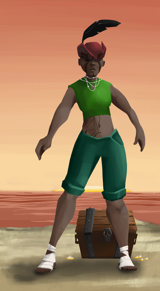 AlgoSeas Pirate #22601 NFT on Algorand