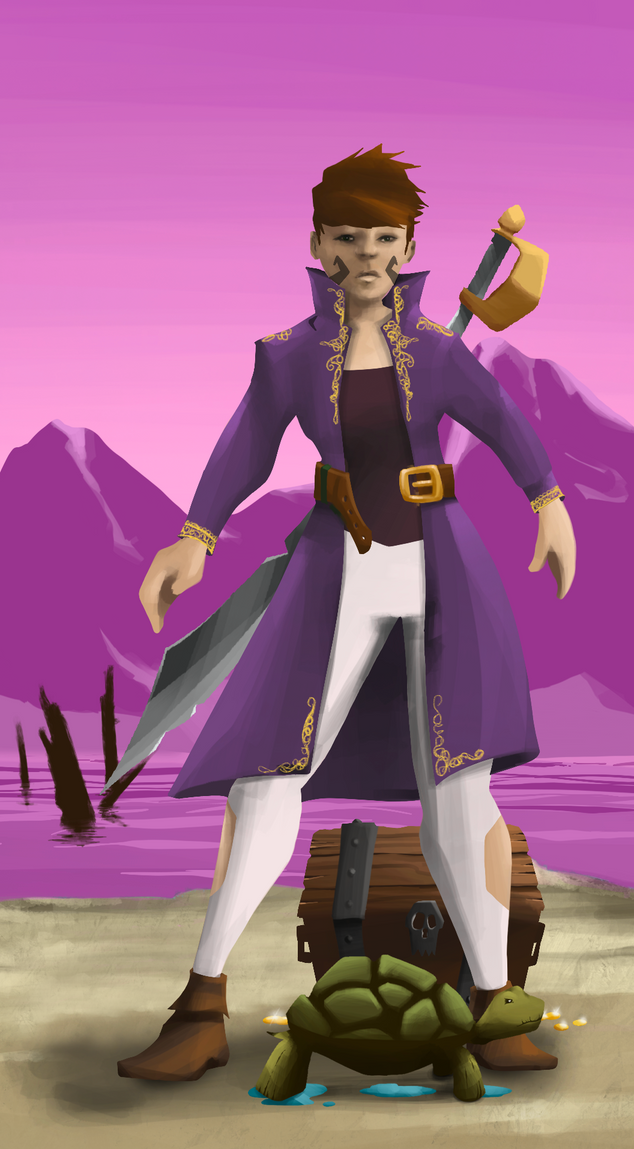 AlgoSeas Pirate #22604 NFT on Algorand