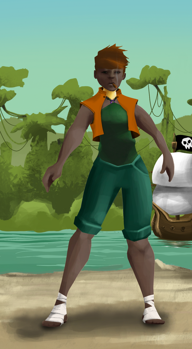 AlgoSeas Pirate #22612 NFT on Algorand