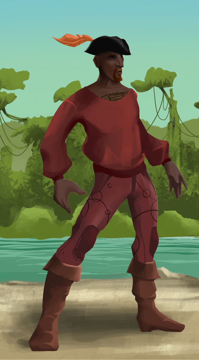 AlgoSeas Pirate #22613 NFT on Algorand