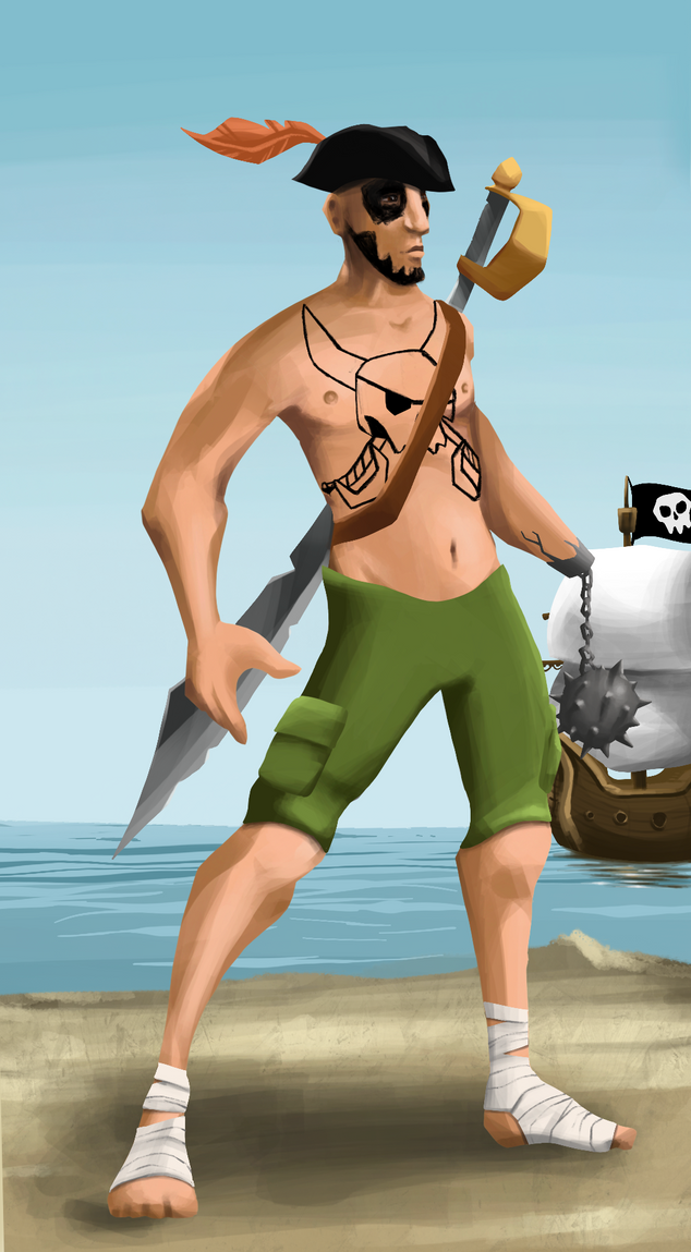 AlgoSeas Pirate #22626 NFT on Algorand