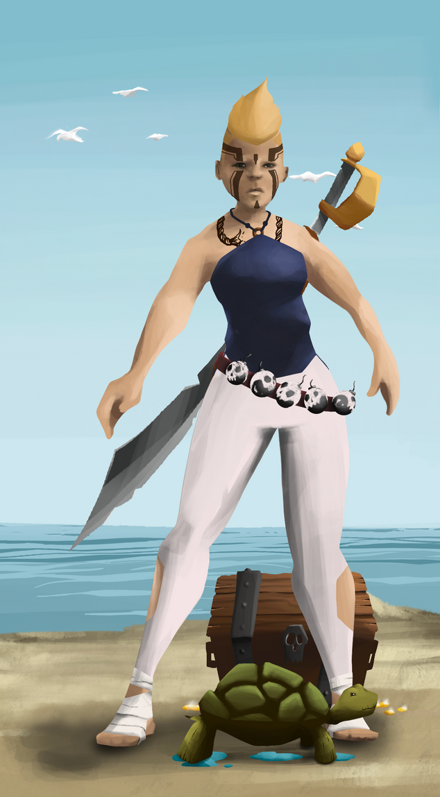 AlgoSeas Pirate #22630 NFT on Algorand