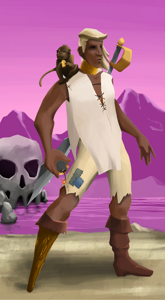 AlgoSeas Pirate #22631 NFT on Algorand