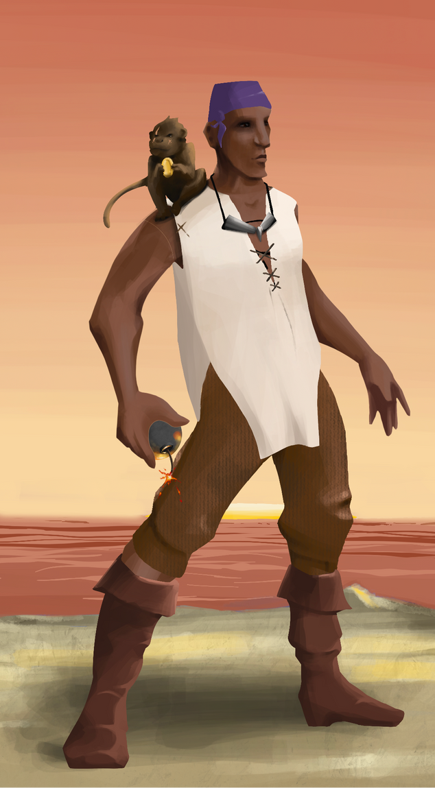 AlgoSeas Pirate #22643 NFT on Algorand