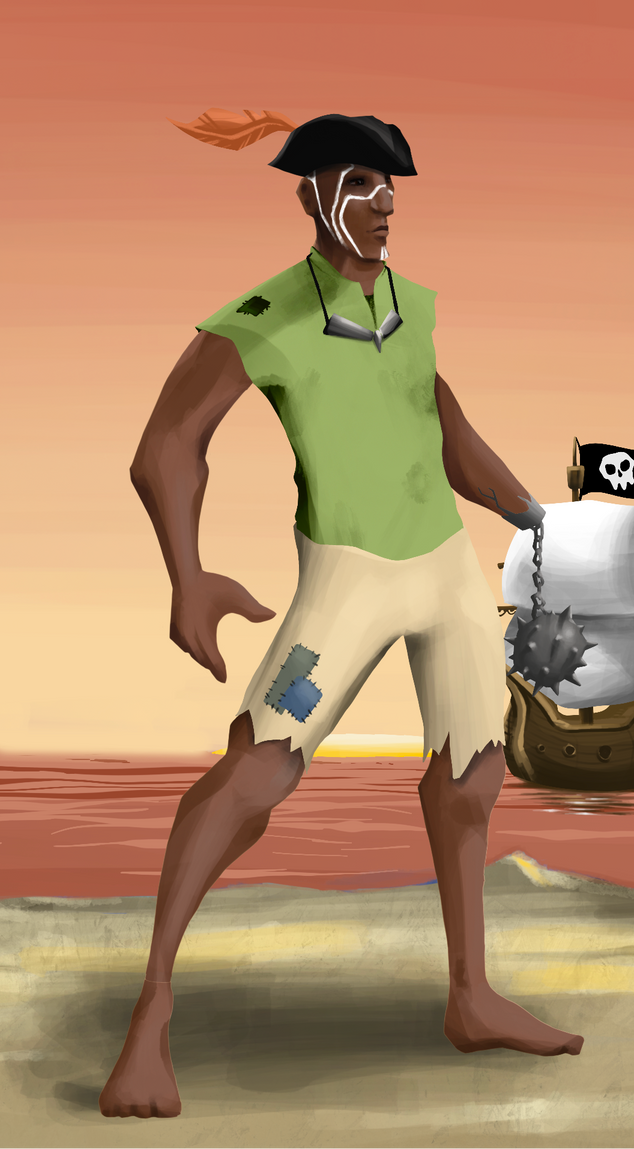 AlgoSeas Pirate #22649 NFT on Algorand