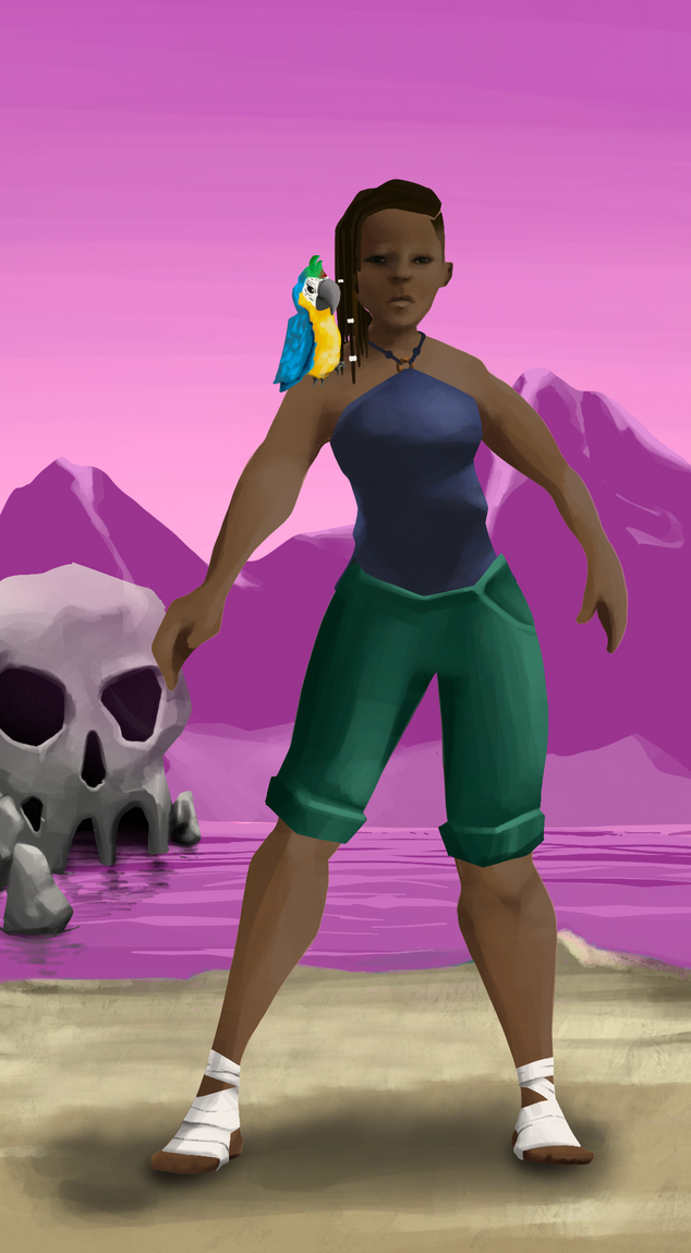 AlgoSeas Pirate #22654 NFT on Algorand