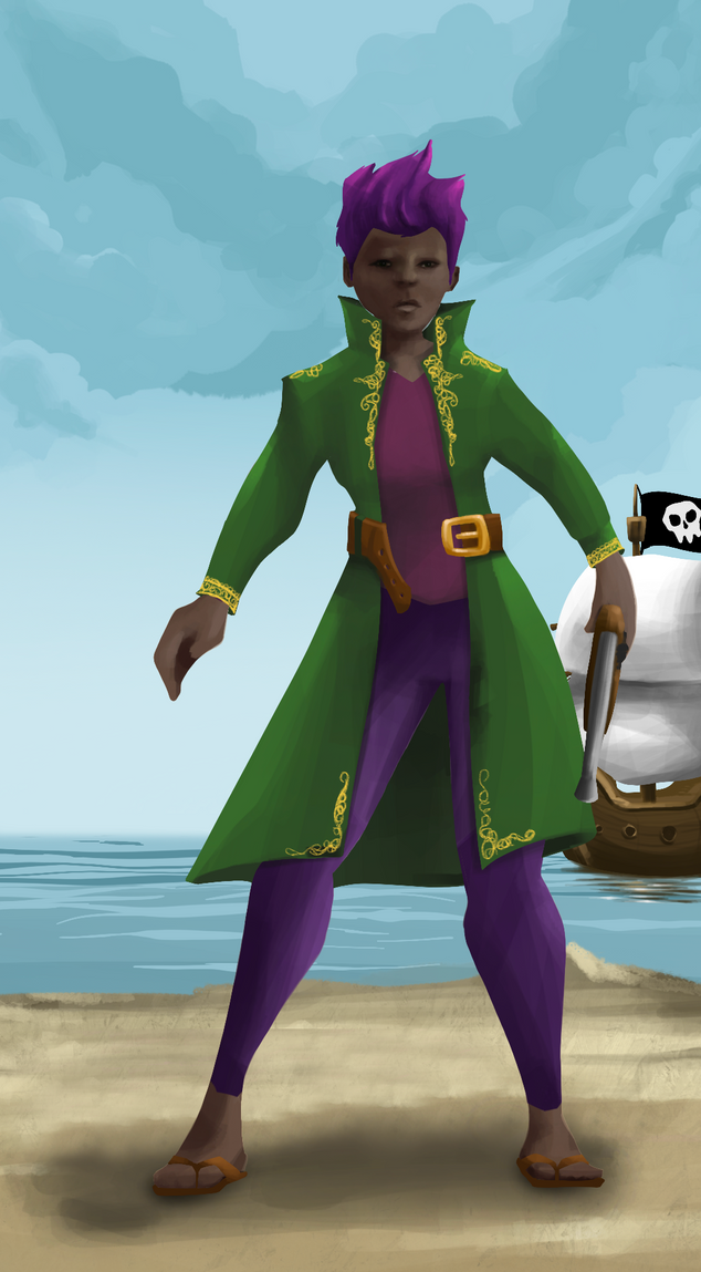 AlgoSeas Pirate #22656 NFT on Algorand