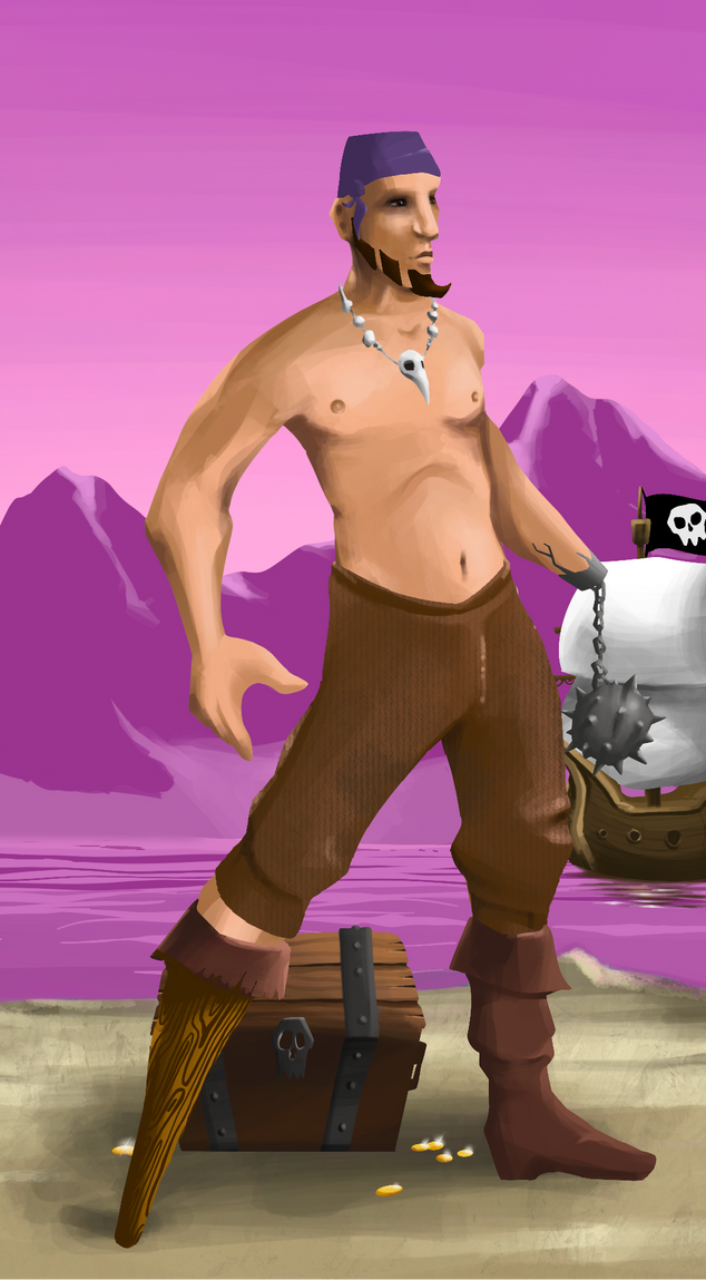 AlgoSeas Pirate #22670 NFT on Algorand