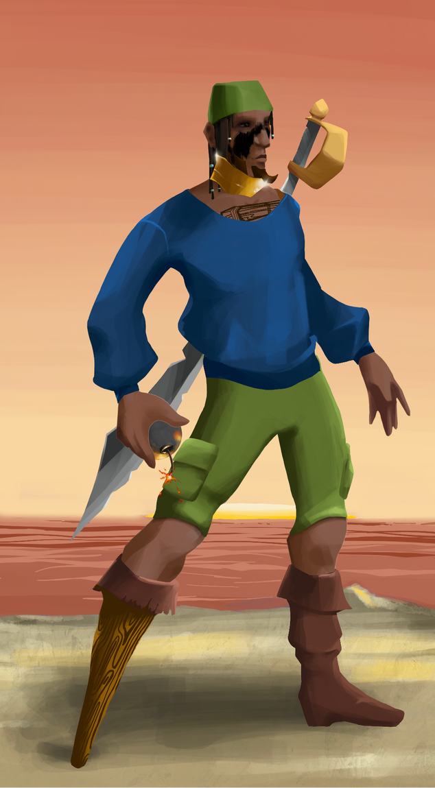 AlgoSeas Pirate #22673 NFT on Algorand