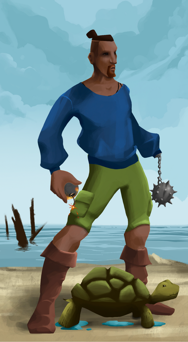 AlgoSeas Pirate #22696 NFT on Algorand