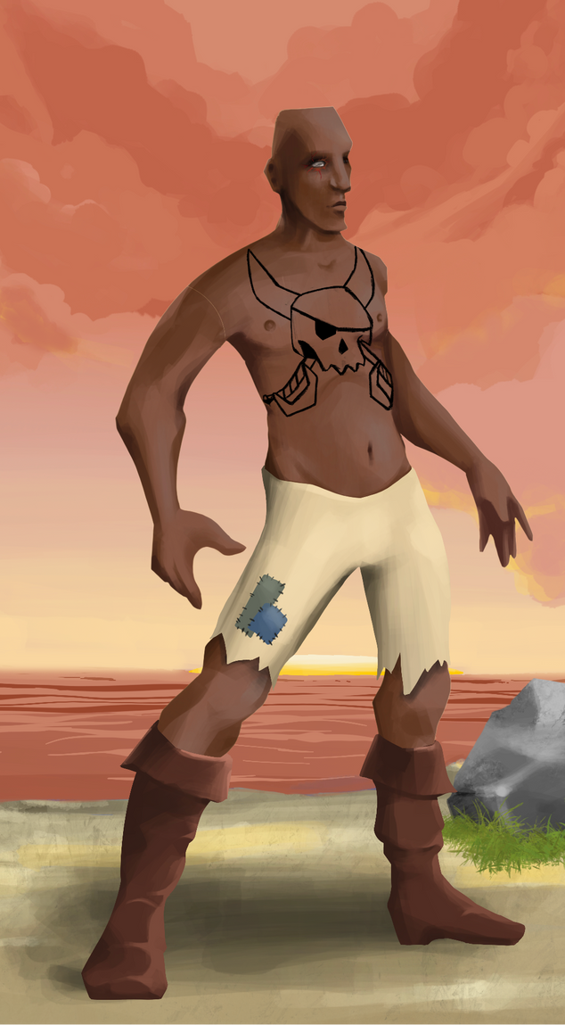 AlgoSeas Pirate #22705 NFT on Algorand