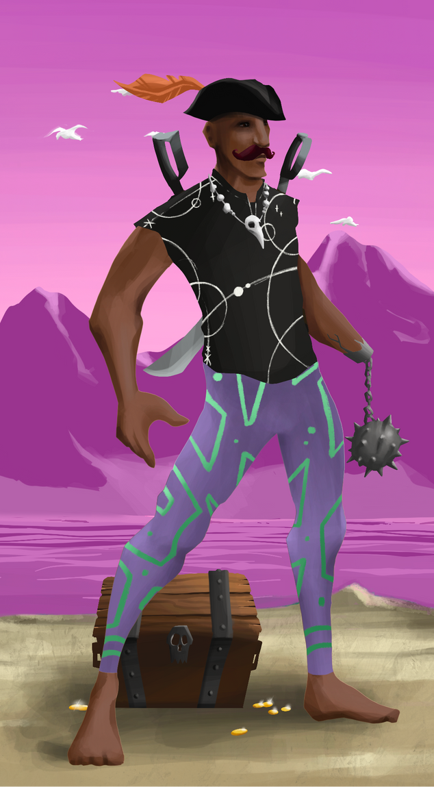 AlgoSeas Pirate #22708 NFT on Algorand