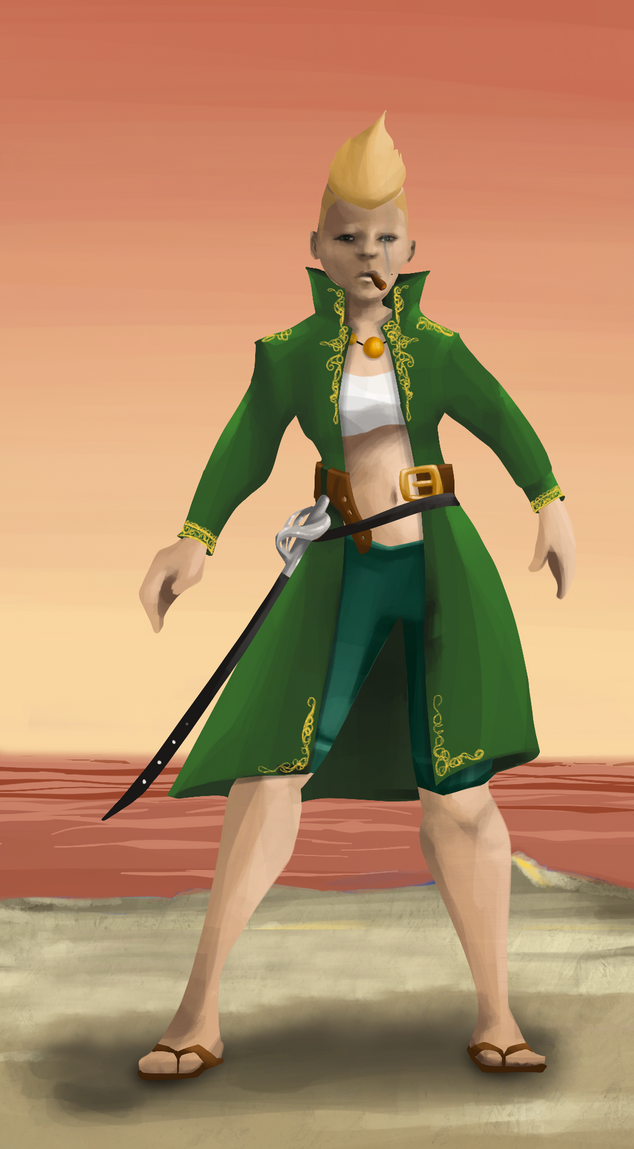 AlgoSeas Pirate #22709 NFT on Algorand