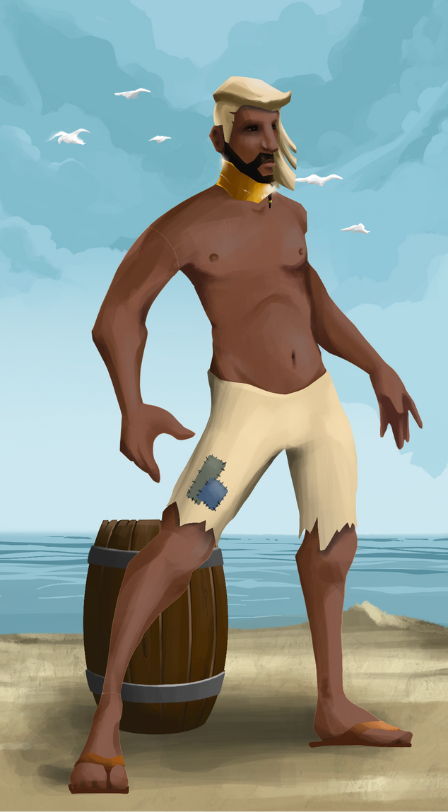 AlgoSeas Pirate #22733 NFT on Algorand