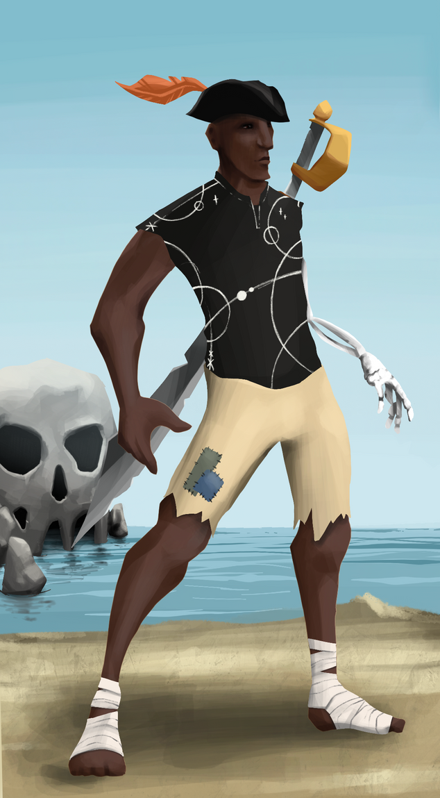 AlgoSeas Pirate #22745 NFT on Algorand