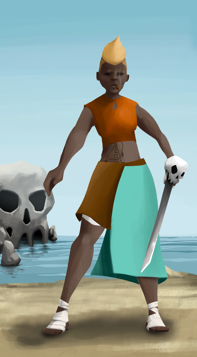 AlgoSeas Pirate #22747 NFT on Algorand