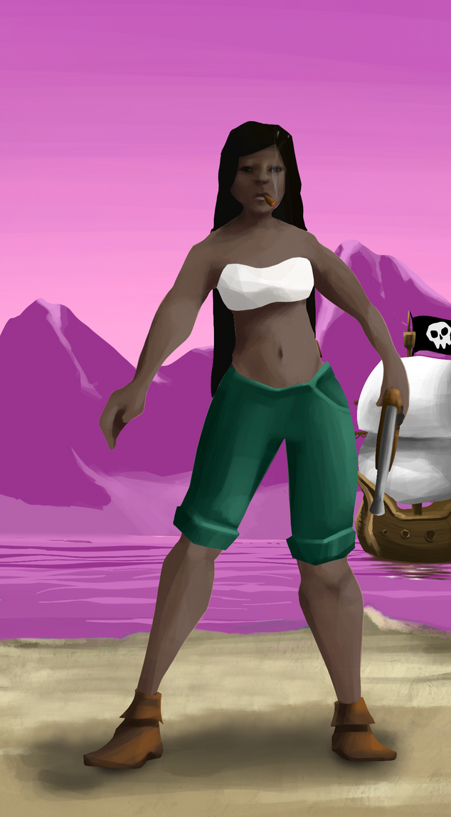 AlgoSeas Pirate #22749 NFT on Algorand