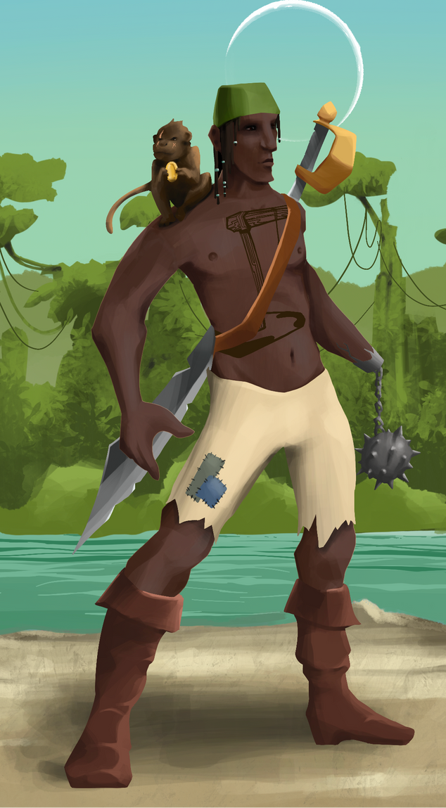 AlgoSeas Pirate #22766 NFT on Algorand