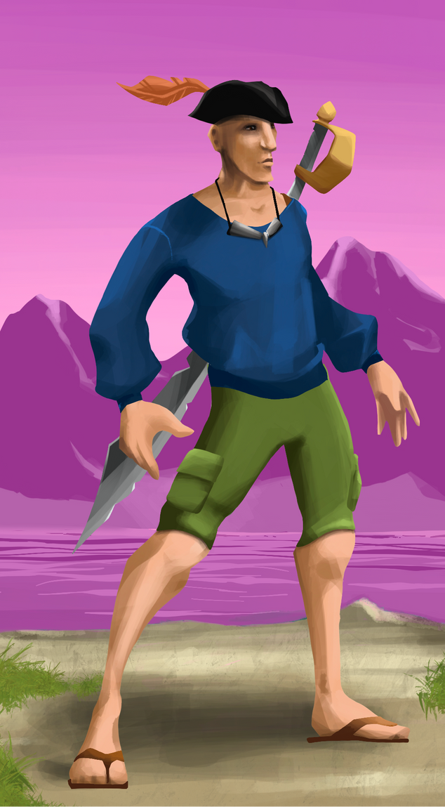 AlgoSeas Pirate #22845 NFT on Algorand