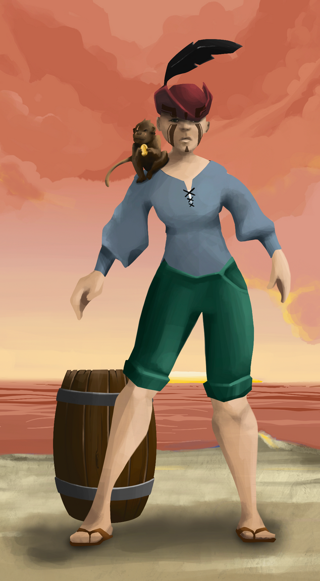 AlgoSeas Pirate #2285 NFT on Algorand