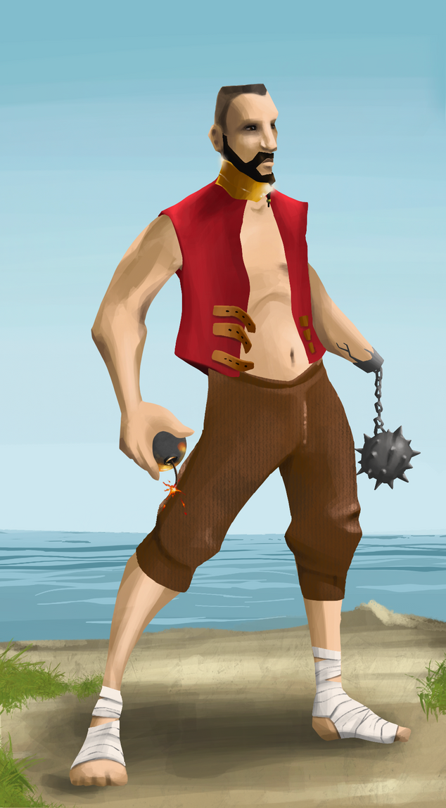 AlgoSeas Pirate #22858 NFT on Algorand