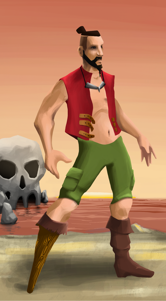 AlgoSeas Pirate #22896 NFT on Algorand