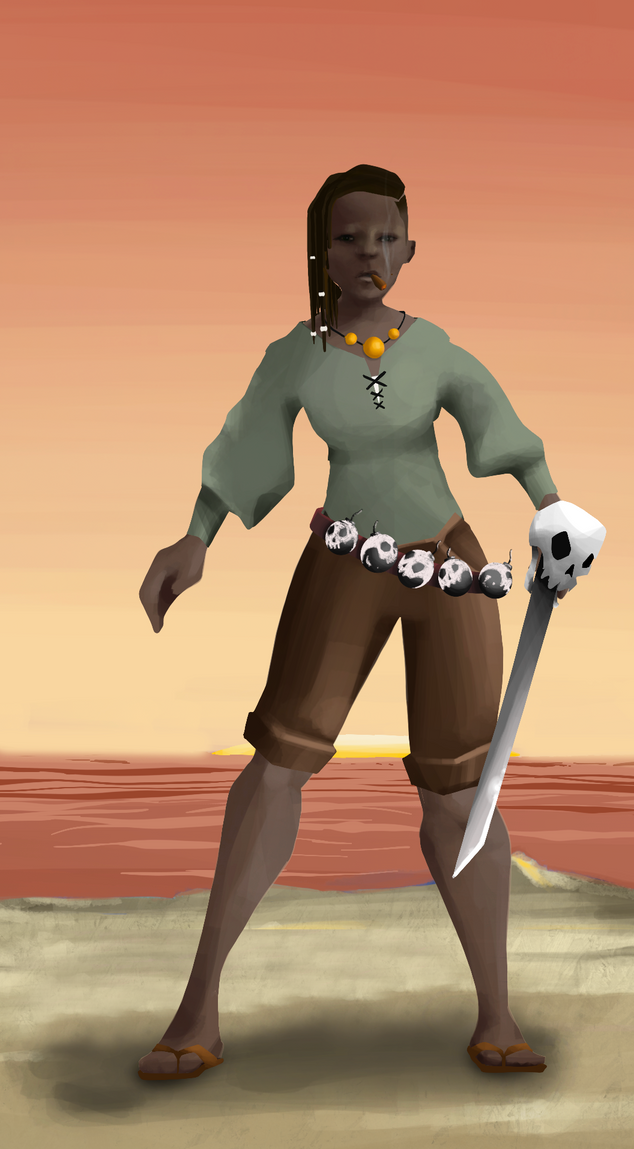 AlgoSeas Pirate #22911 NFT on Algorand