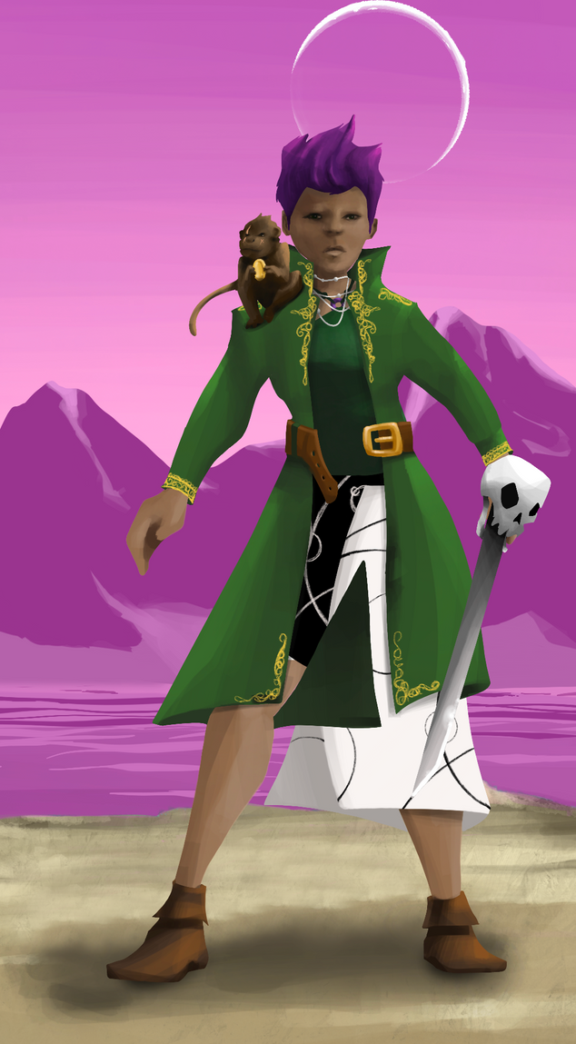 AlgoSeas Pirate #22920 NFT on Algorand