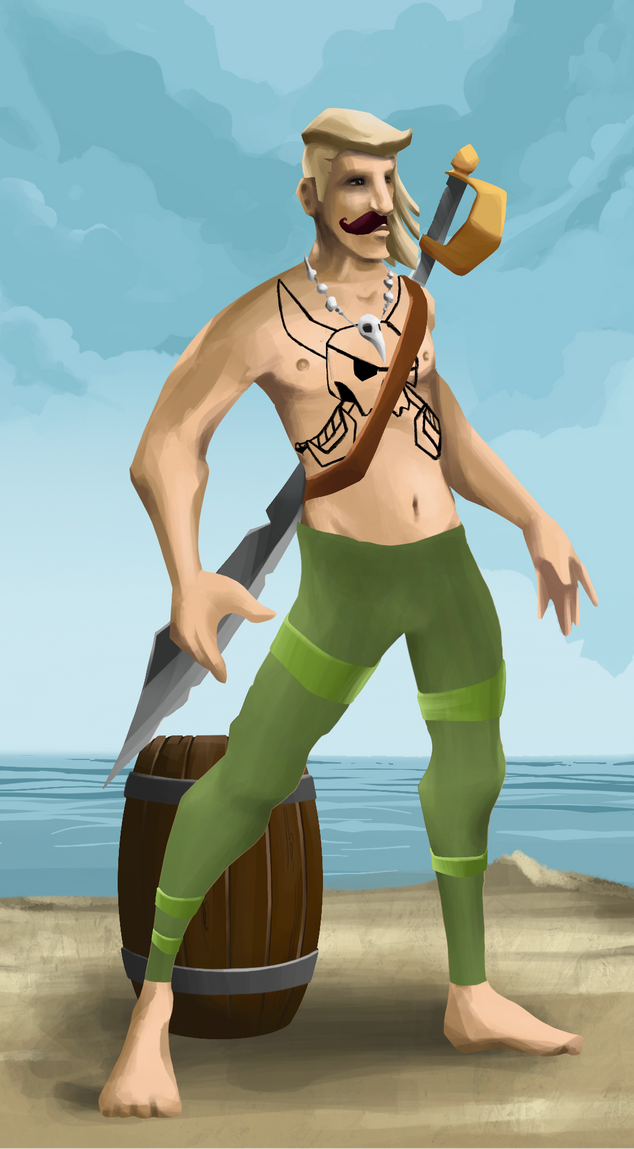 AlgoSeas Pirate #22929 NFT on Algorand