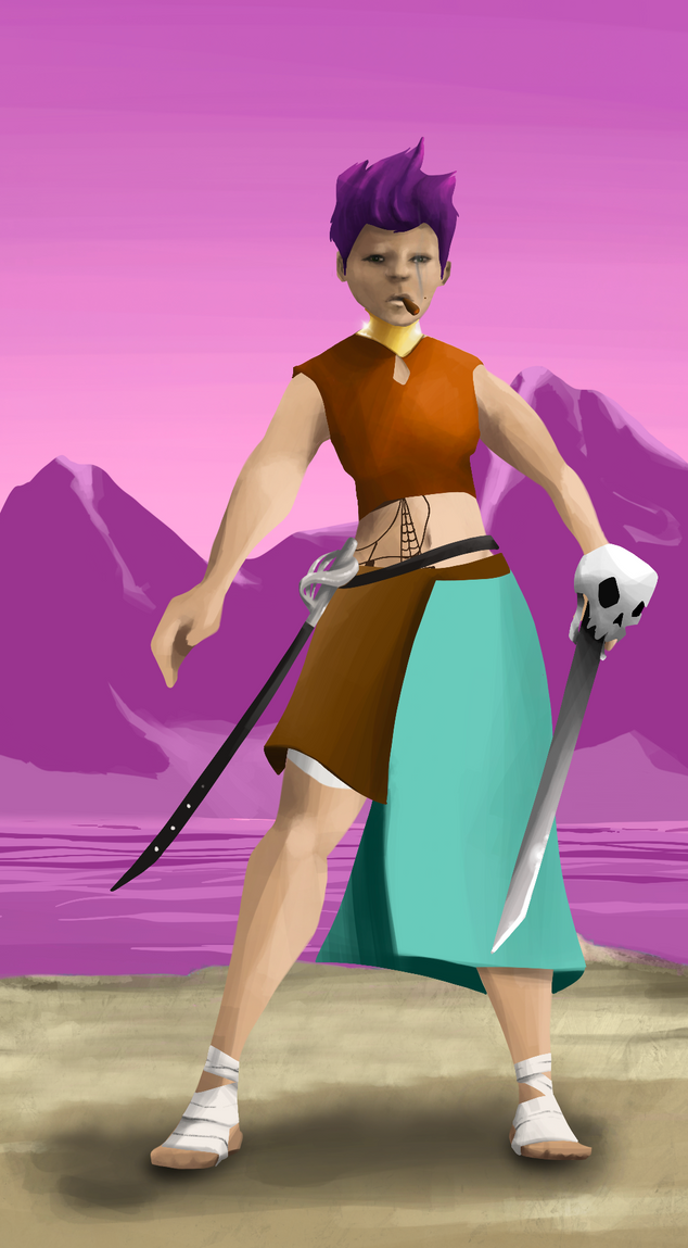 AlgoSeas Pirate #22937 NFT on Algorand