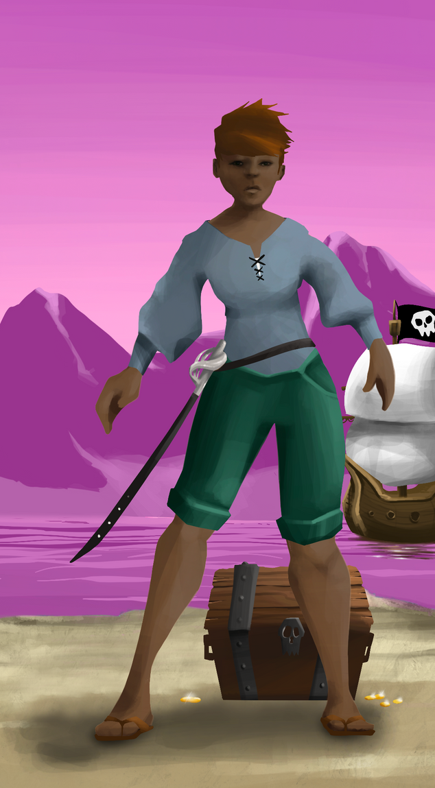 AlgoSeas Pirate #22944 NFT on Algorand