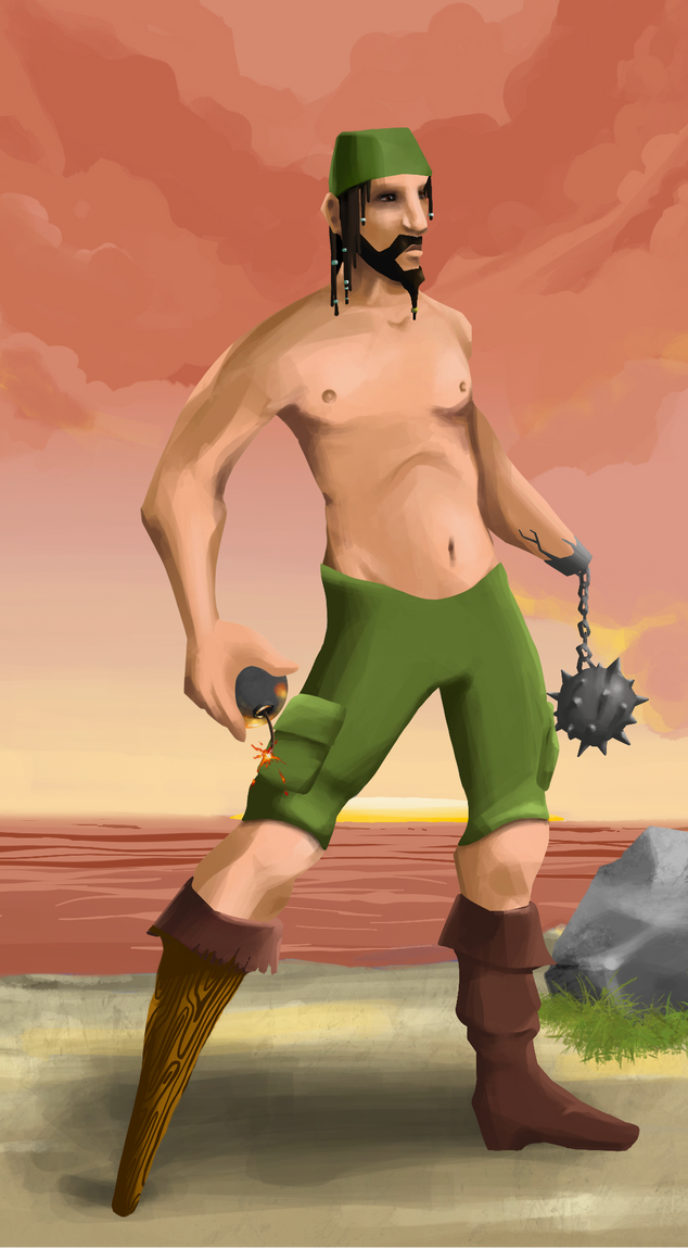 AlgoSeas Pirate #22956 NFT on Algorand