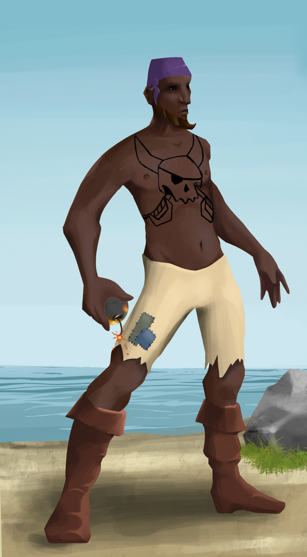 AlgoSeas Pirate #22959 NFT on Algorand