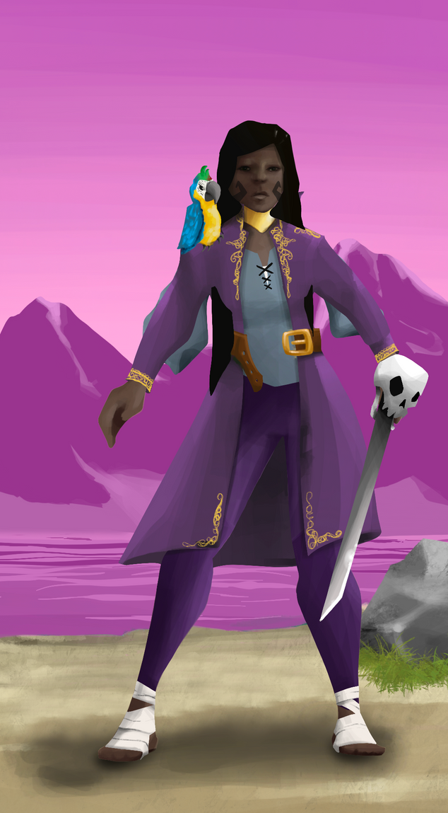 AlgoSeas Pirate #22964 NFT on Algorand
