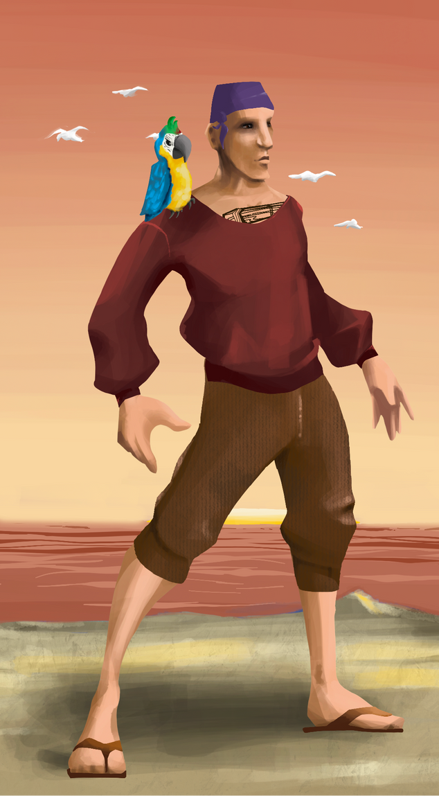 AlgoSeas Pirate #22965 NFT on Algorand