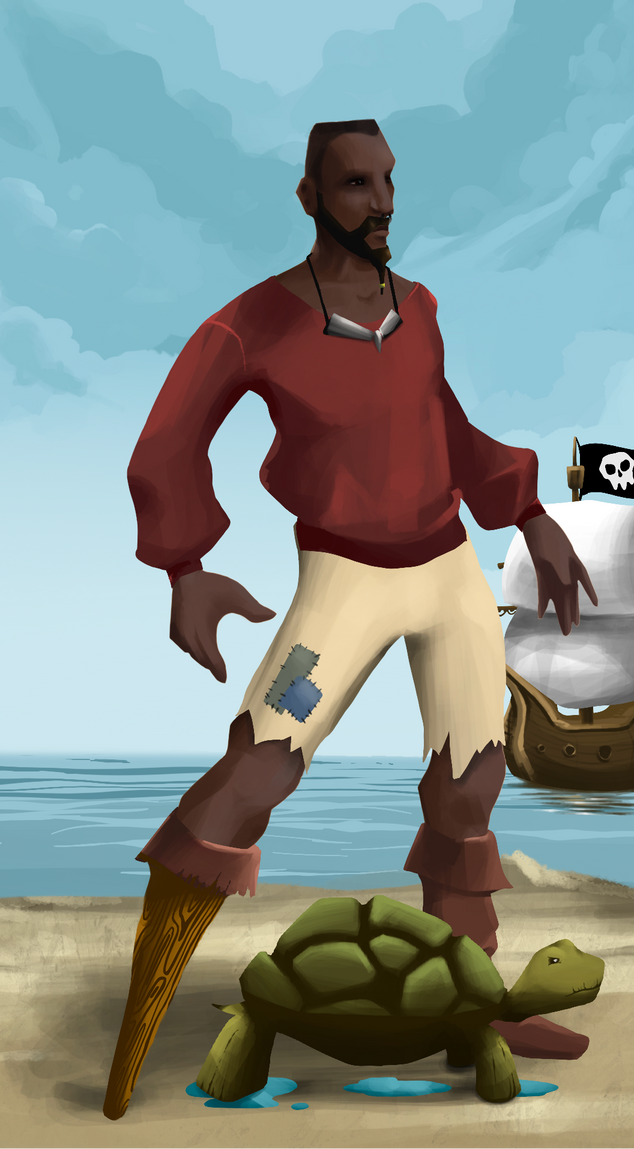 AlgoSeas Pirate #22967 NFT on Algorand