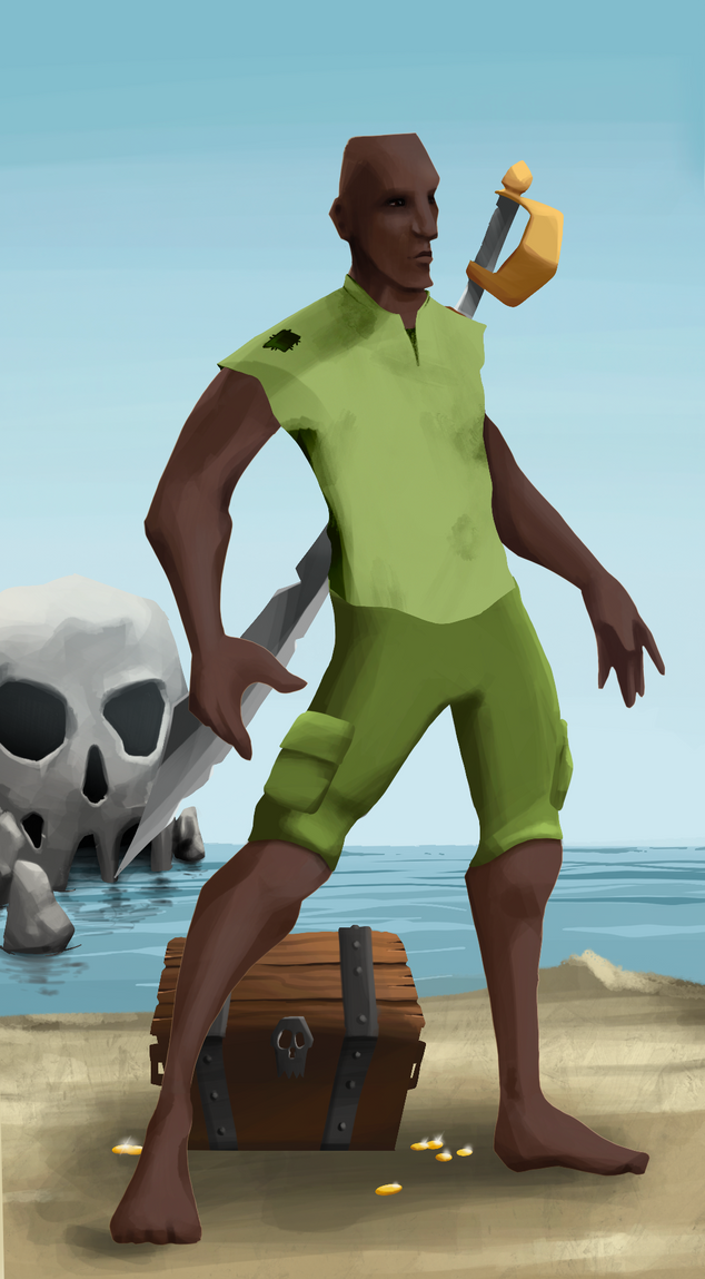 AlgoSeas Pirate #22991 NFT on Algorand