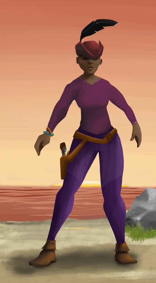 AlgoSeas Pirate #23012 NFT on Algorand