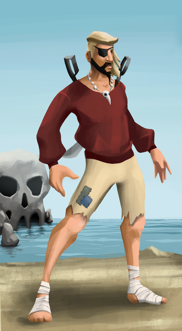 AlgoSeas Pirate #23020 NFT on Algorand