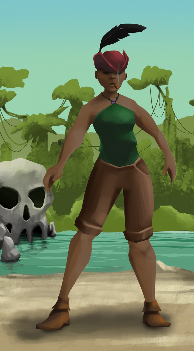 AlgoSeas Pirate #23021 NFT on Algorand