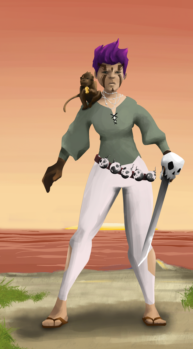 AlgoSeas Pirate #23023 NFT on Algorand